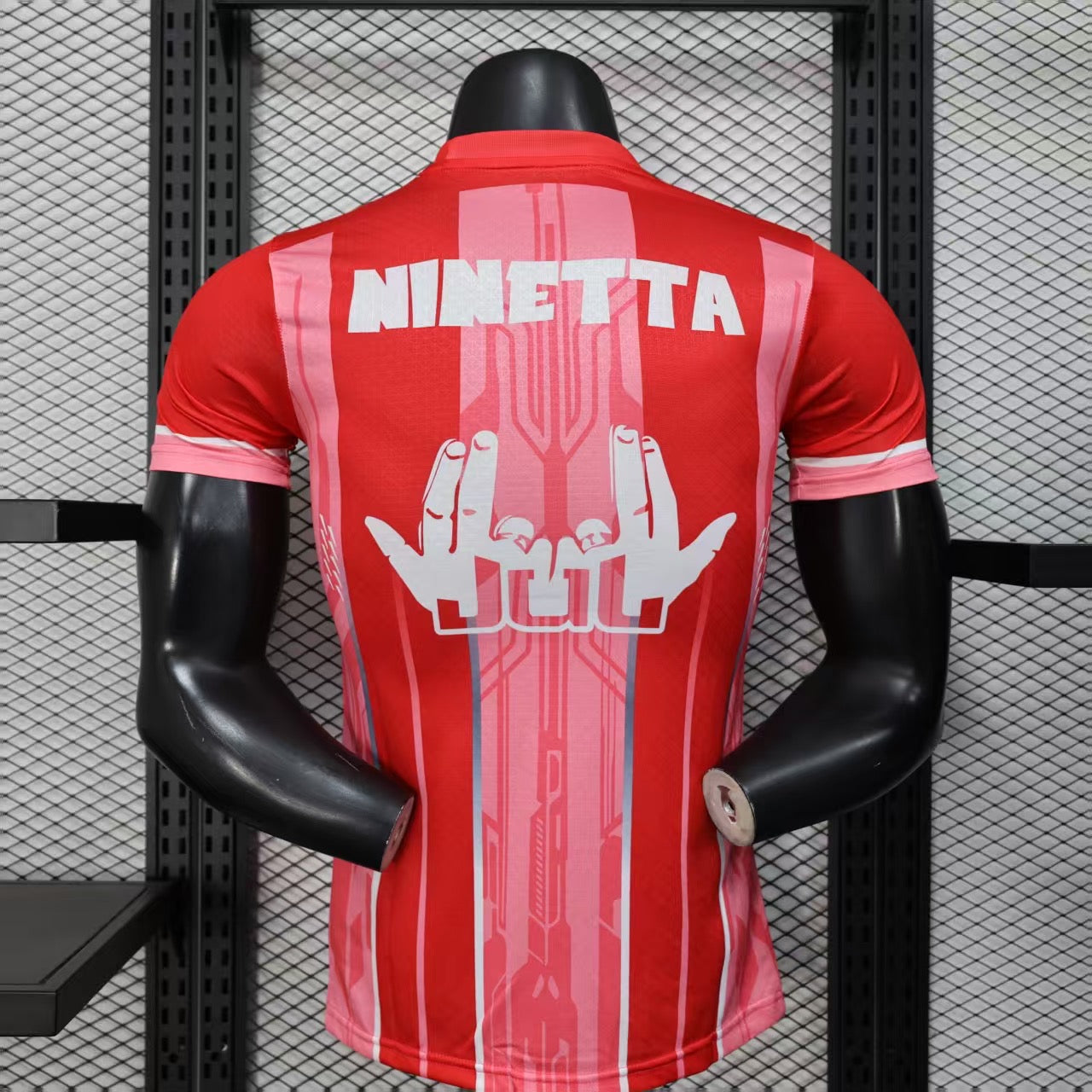 Maillot spécial Marseille Red Édition Joueur JUL Or & Platine