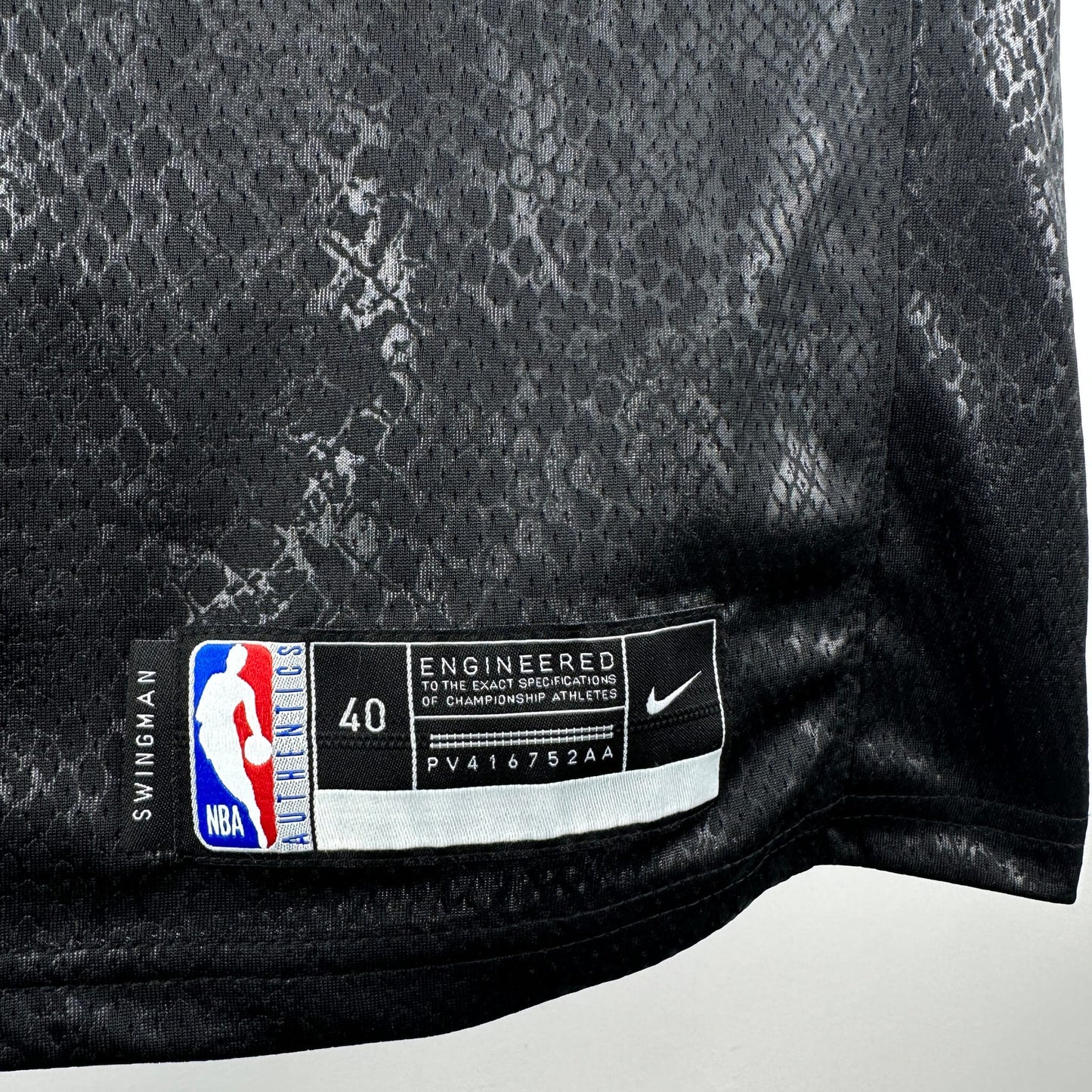 Maillot Lakers noir 2025 Col V