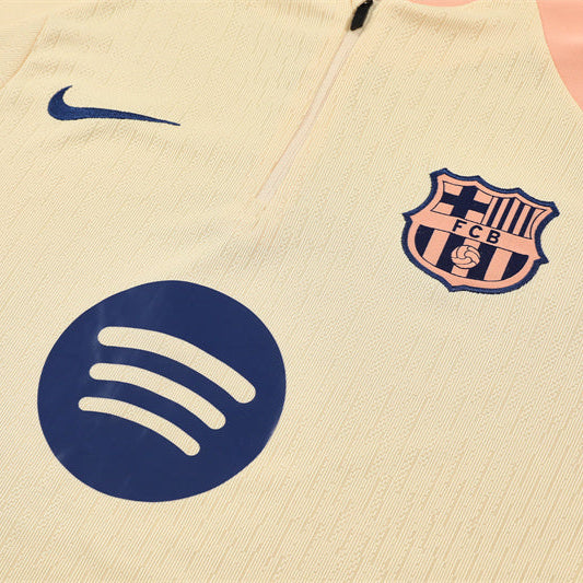 Survetement Barcelone Training Homme 2025 2026 Jaune