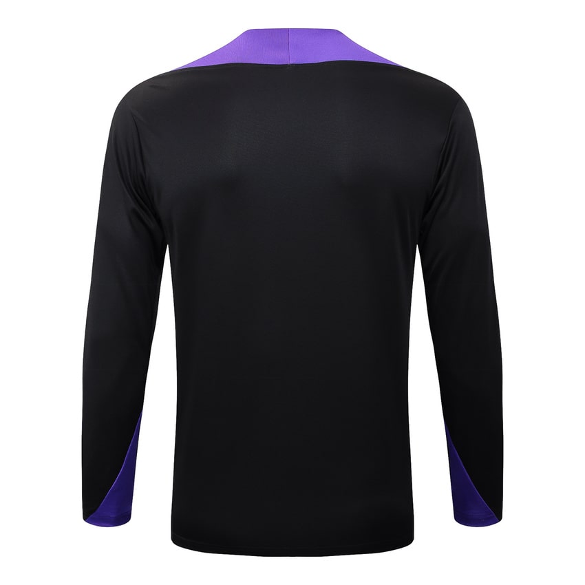 Survetement Barcelone Training Homme 2025 2026 Noir Violet