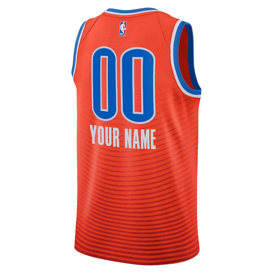 Maillot Oklahoma City Thunder Statement Edition 2025/2026 - Personnalisable