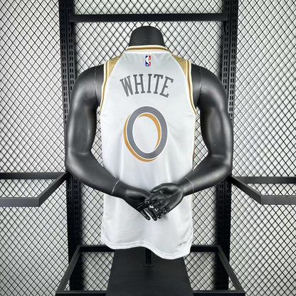 Maillot NBA 2024/25 – Chicago Bulls Édition Blanc