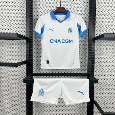 Olympique de Marseille OM Kit Enfant Maillot Foot 2025 2026