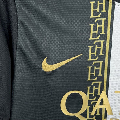 Maillot Paris Saint-Germain 2025/2026 – Édition Noire et Or