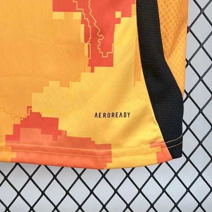 Paris FC maillot foot third 2024 2025 Ninho Jefe Orange