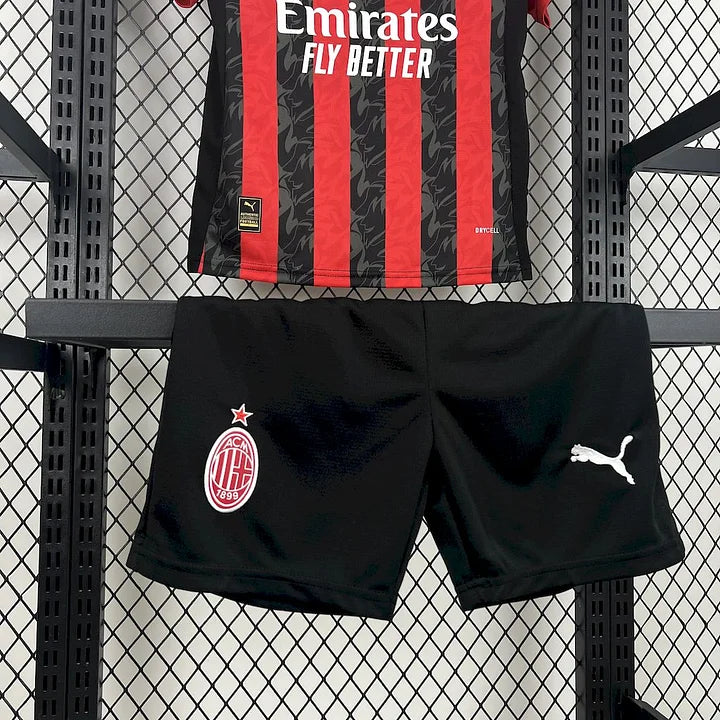 AC Milan Kit Enfant Maillot Foot 2025 2026