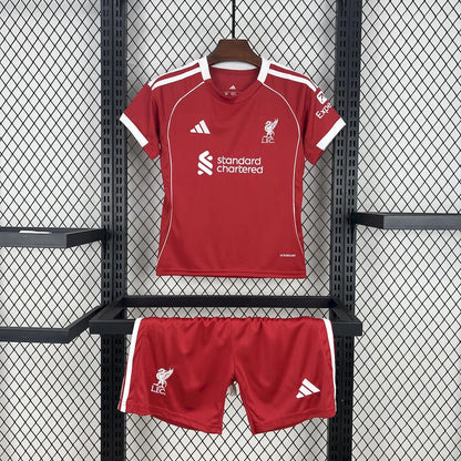 Liverpool Kit Enfant Maillot Foot 2025 2026
