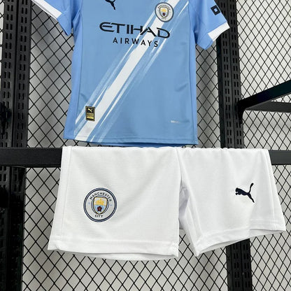 Manchester City Kit Enfant Maillot Foot 2025 2026
