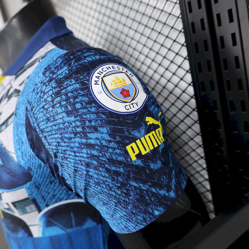 Maillot Manchester City 2025/26 – Édition Spéciale Bleue