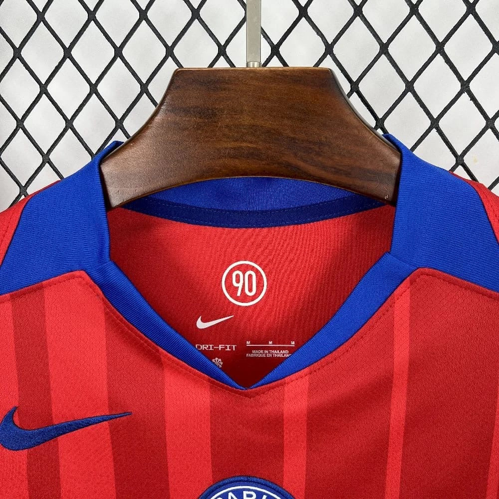 Paris Saint Germain PSG maillot  third rouge 2025 2026