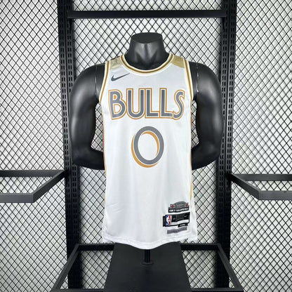 Maillot NBA 2024/25 – Chicago Bulls Édition Blanc