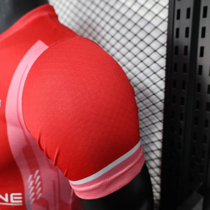 Maillot spécial Marseille Red Édition Joueur JUL  Or & Platine