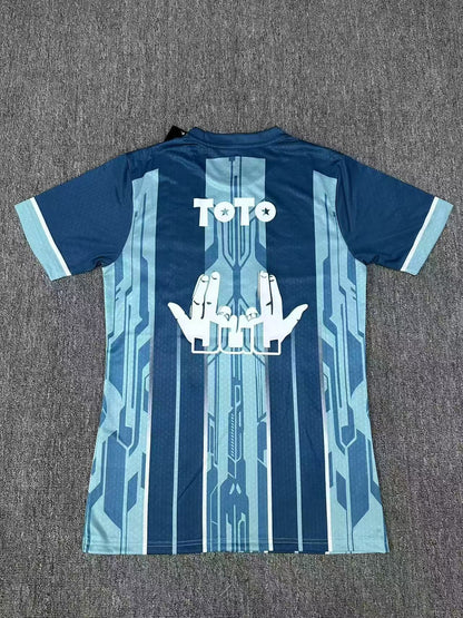 Maillot spécial Marseille Bleu Édition Joueur JUL  Or & Platine