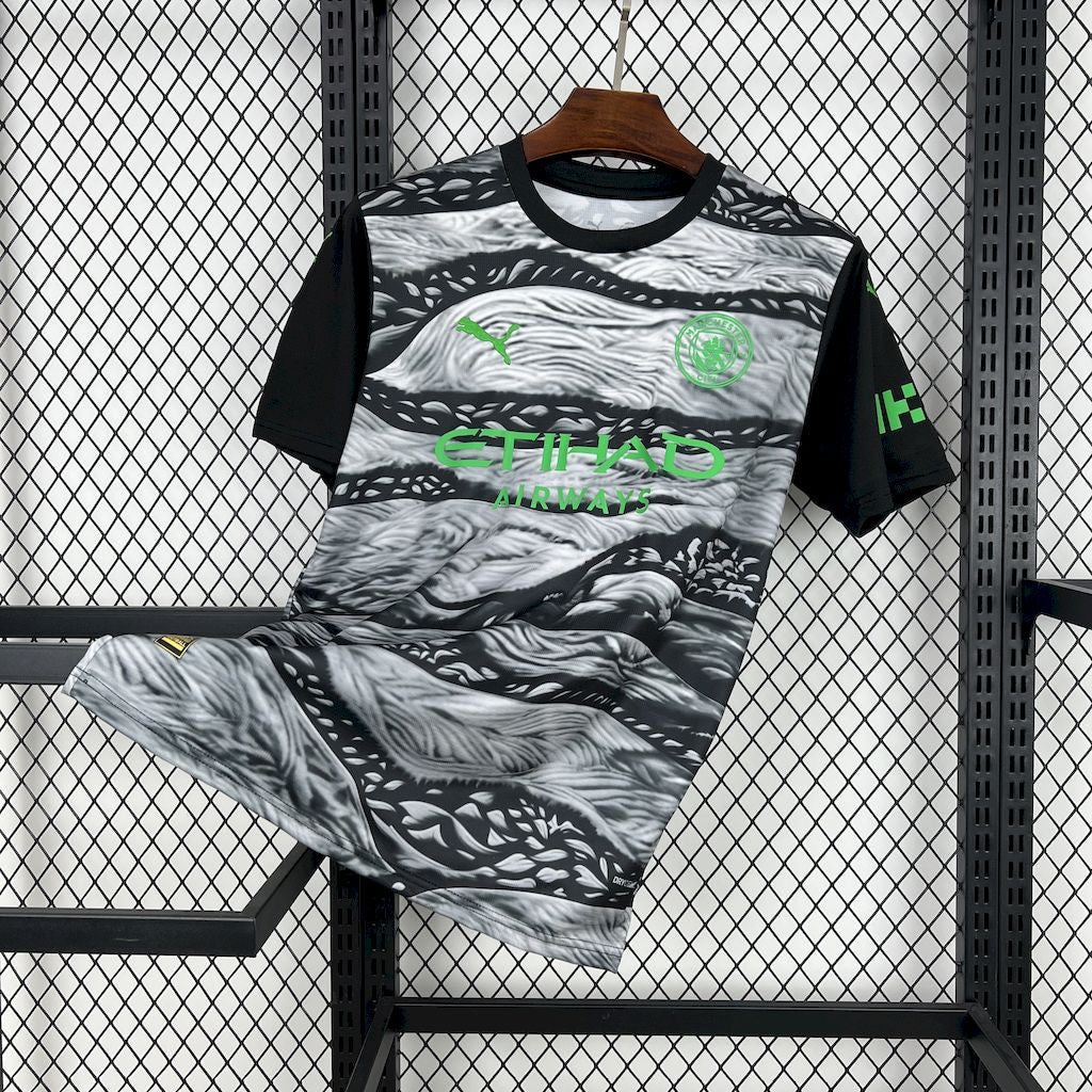 Maillot Manchester City 2025/26 – Concept Noir et Gris