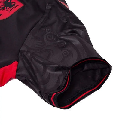 Maillot Third Albanie 2025/26 ,  aigle en relief sur le devant et l'arrière, symbole de force et d'identité