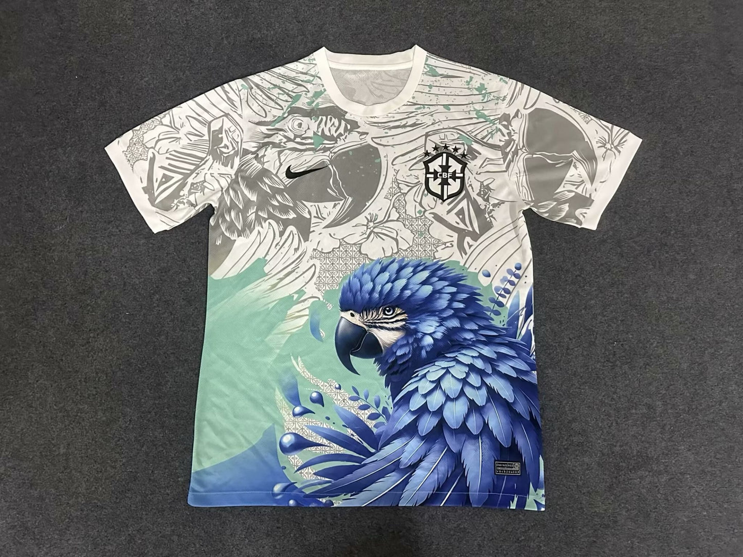 Maillot Édition Spéciale Perroquet Bleu du Brésil