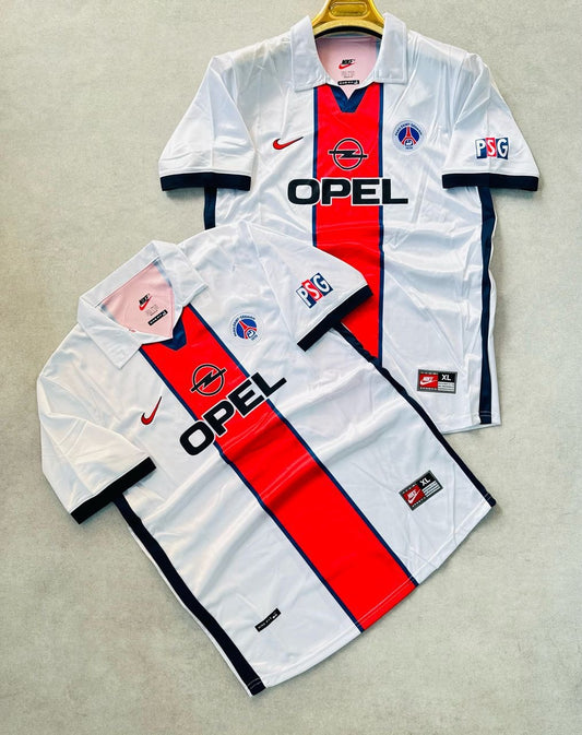 MAILLOT RETRO PSG EXTÉRIEUR BLANC 1995-1996