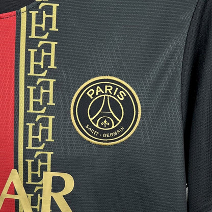 Maillot Paris Saint-Germain 2025/2026 – Édition Noire et Or