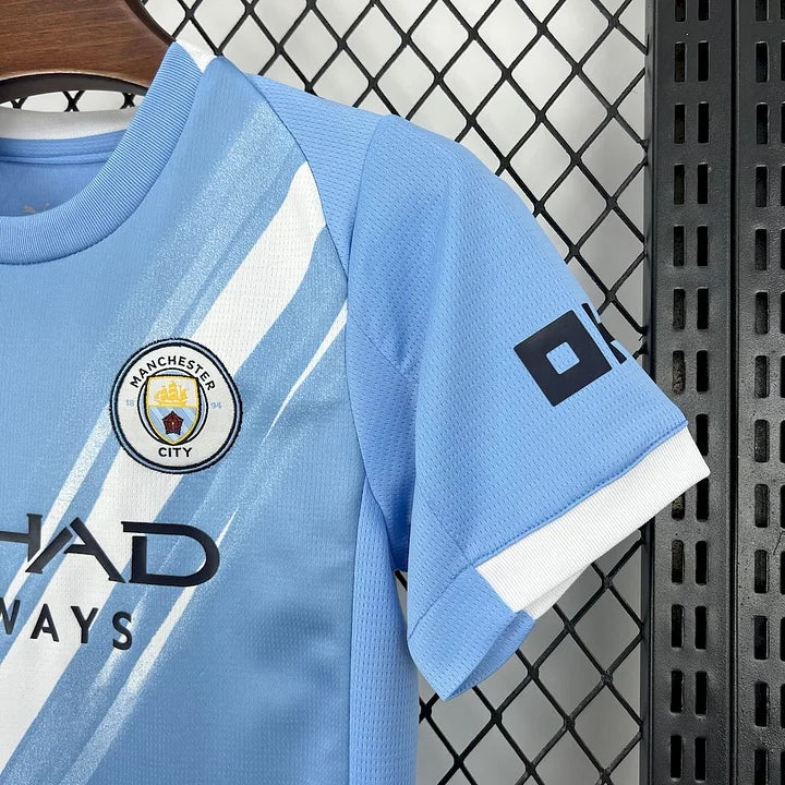 Manchester City Kit Enfant Maillot Foot 2025 2026