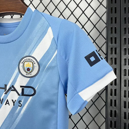 Manchester City Kit Enfant Maillot Foot 2025 2026