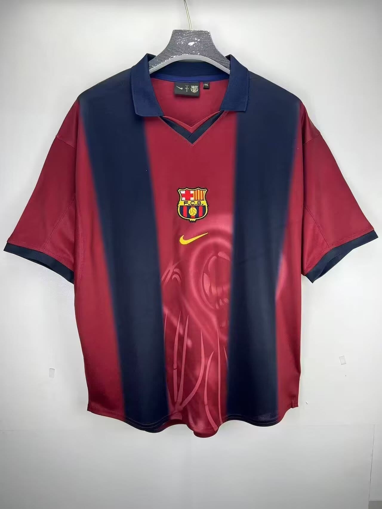 Maillot collector nostalgique Barça 24/25 x Travis Scott – Édition spéciale co-brandée Camp Nou