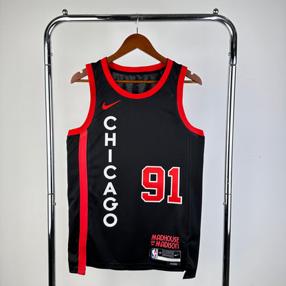 Maillot Swingman Chicago Bulls Dennis Rodman 2023/24 – Édition City