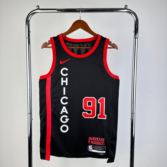 Maillot Swingman Chicago Bulls Dennis Rodman 2023/24 – Édition City