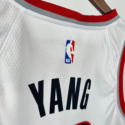 Maillot blanc des Trail Blazers