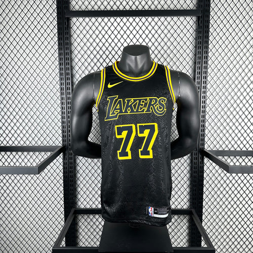 Maillot Lakers noir 2025 Col V
