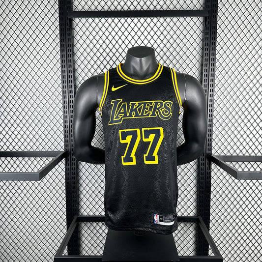 Maillot Lakers noir 2025 Col V
