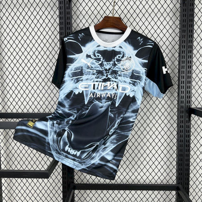 Maillot Manchester City 2025/26 – Concept Noir et Bleu