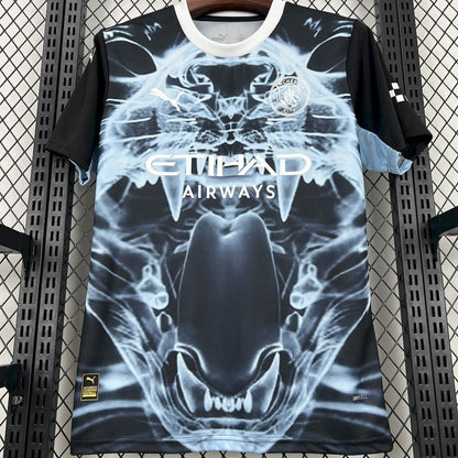 Maillot Manchester City 2025/26 – Concept Noir et Bleu