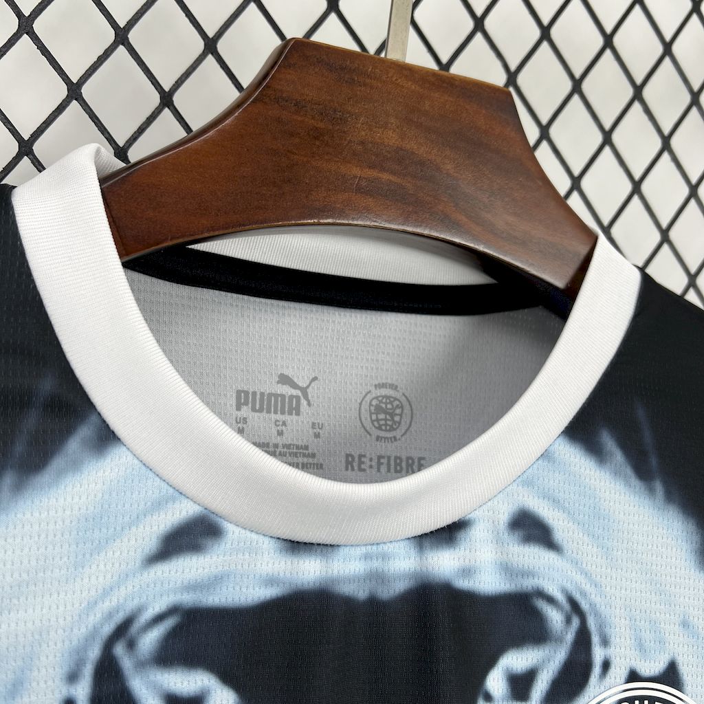 Maillot Manchester City 2025/26 – Concept Noir et Bleu