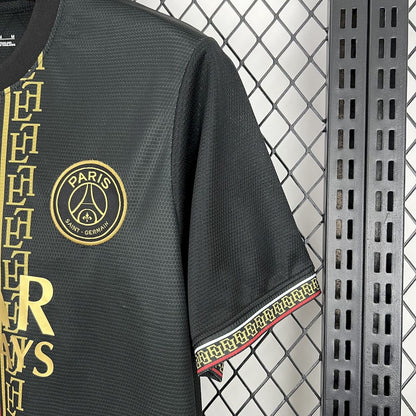 Maillot Paris Saint-Germain 2025/2026 – Édition Noire et Or