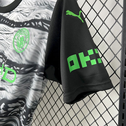 Maillot Manchester City 2025/26 – Concept Noir et Gris