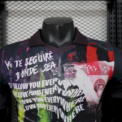 Maillot Manchester City 2025/26 – Édition Spéciale Noire (Version Joueur)