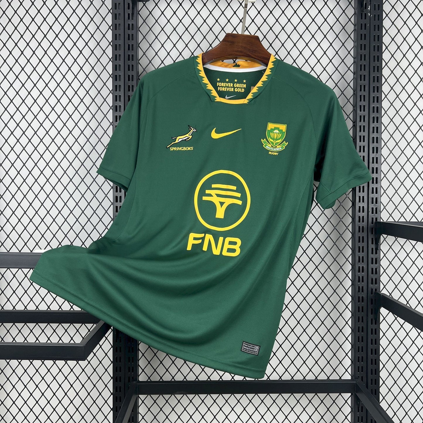 Maillot domicile Springbok Afrique du Sud coupe du monde 2026