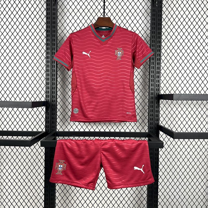 Maillot domicile enfant Portugal Coupe du Monde 2026