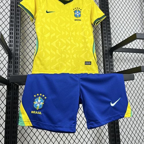 Maillot domicile enfant Brésil Coupe du Monde 2026