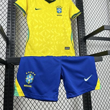 Maillot domicile enfant Brésil Coupe du Monde 2026