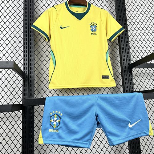 Kit enfant Brésil domicile Coupe du monde 2026