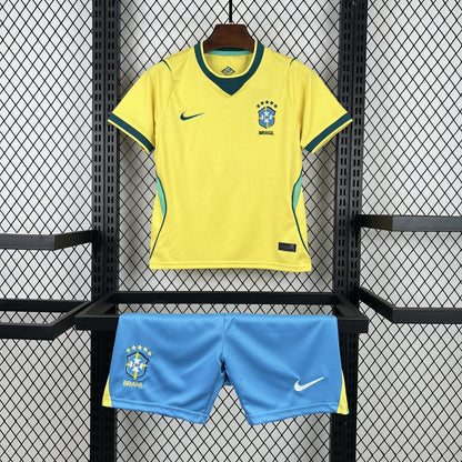 Kit enfant Brésil domicile Coupe du monde 2026