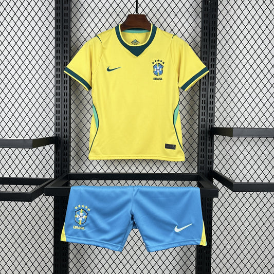 Kit enfant Brésil domicile Coupe du monde 2026