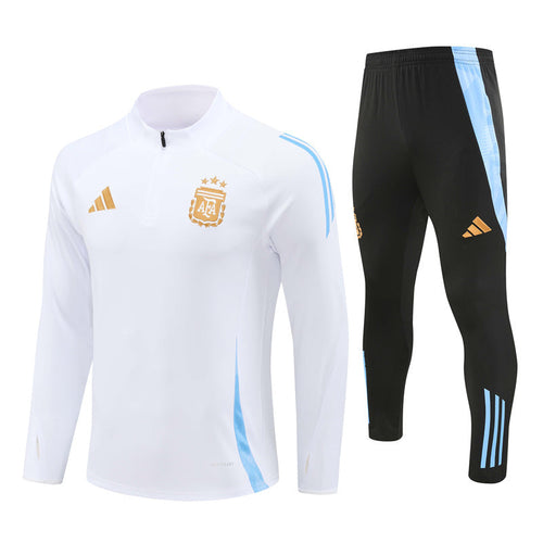 Survetement Argentine Training Homme 2024 2025 Blanc