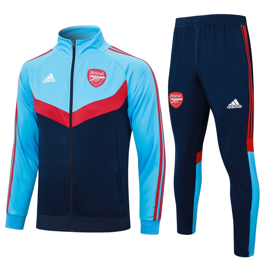 Survetement Arsenal Training Homme 2024 2025 Bleu Ciel