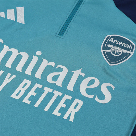 Survetement Arsenal Training Homme 2025 2026 Bleu