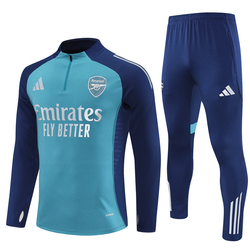 Survetement Arsenal Training Homme 2025 2026 Bleu