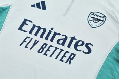 Survetement Arsenal Training Homme 2025 2026 Bleu Ciel