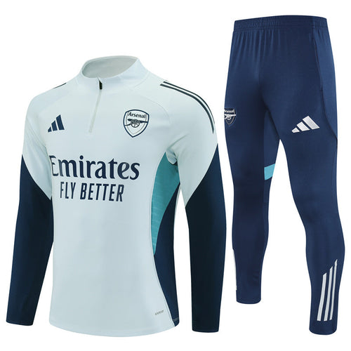 Survetement Arsenal Training Homme 2025 2026 Bleu Ciel