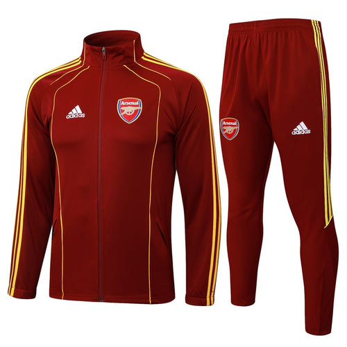 Survetement Arsenal Veste Homme 2025 2026 Rouge Foncé
